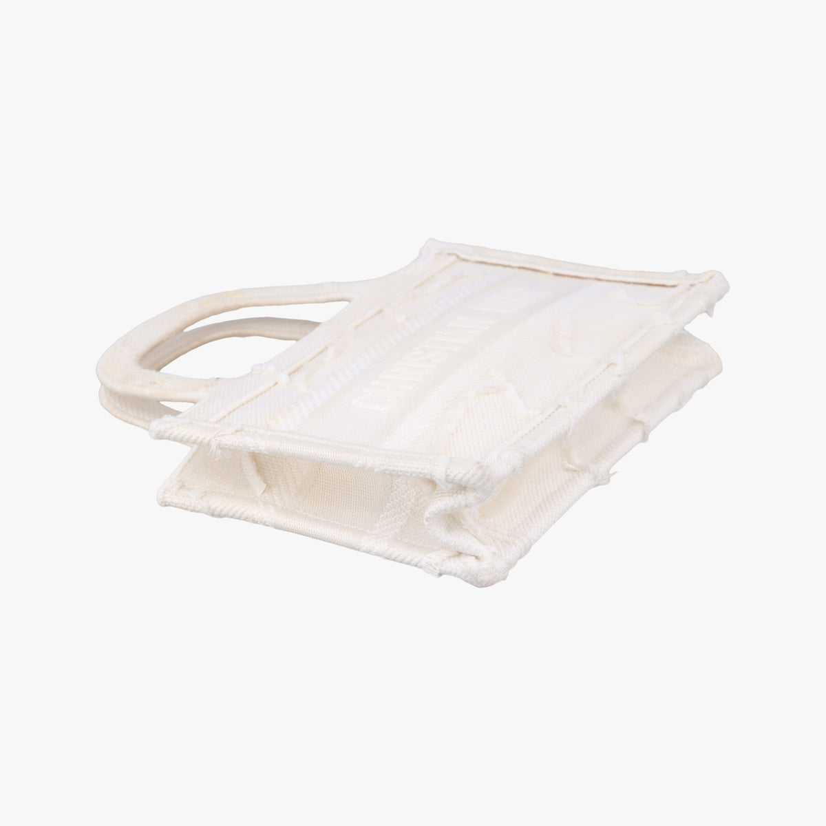 Book Tote Mini White canvas 50-MA-0220ブックトート ミニ ホワイト キャンバス 50-MA-0220