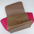 Trapeze Small Beige×rose Leather W-GM-0174トラペーズスモール ベージュ×ローズ レザー W-GM-0174