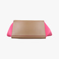 Trapeze Small Beige×rose Leather W-GM-0174トラペーズスモール ベージュ×ローズ レザー W-GM-0174