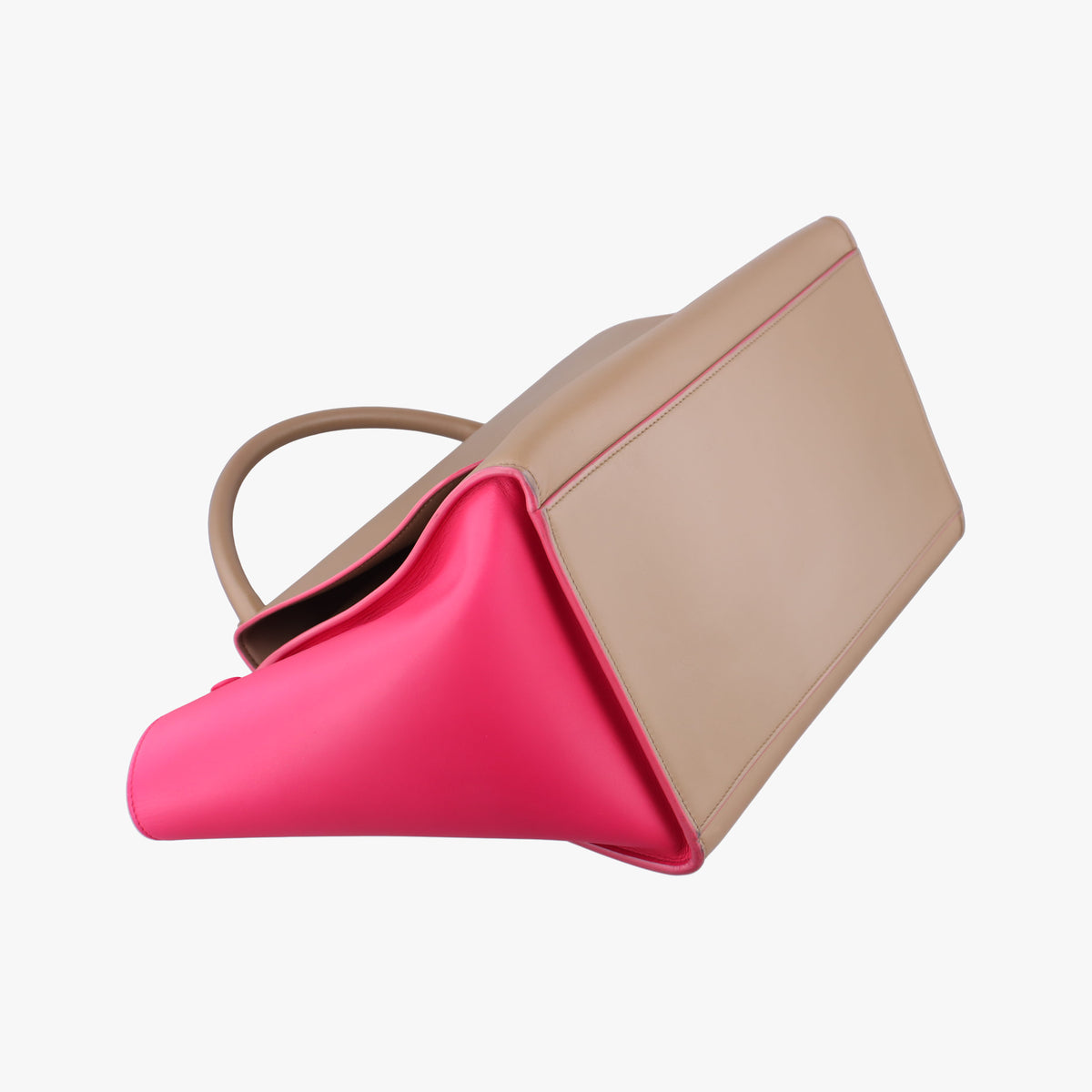 Trapeze Small Beige×rose Leather W-GM-0174トラペーズスモール ベージュ×ローズ レザー W-GM-0174