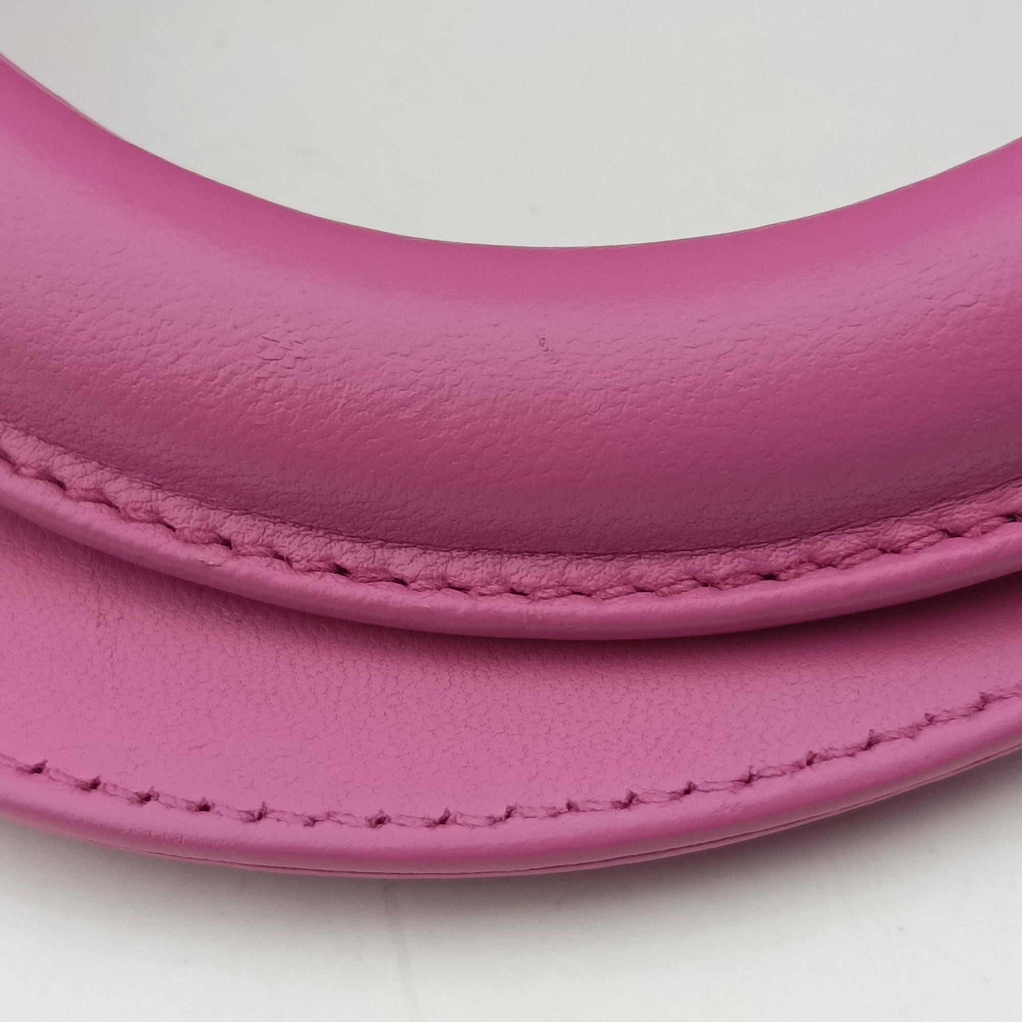 Pre-owned Christian Dior Lady Dior Pink lambskin  shoulderbag | stylenewstar