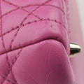 Pre-owned Christian Dior Lady Dior Pink lambskin  shoulderbag | stylenewstar