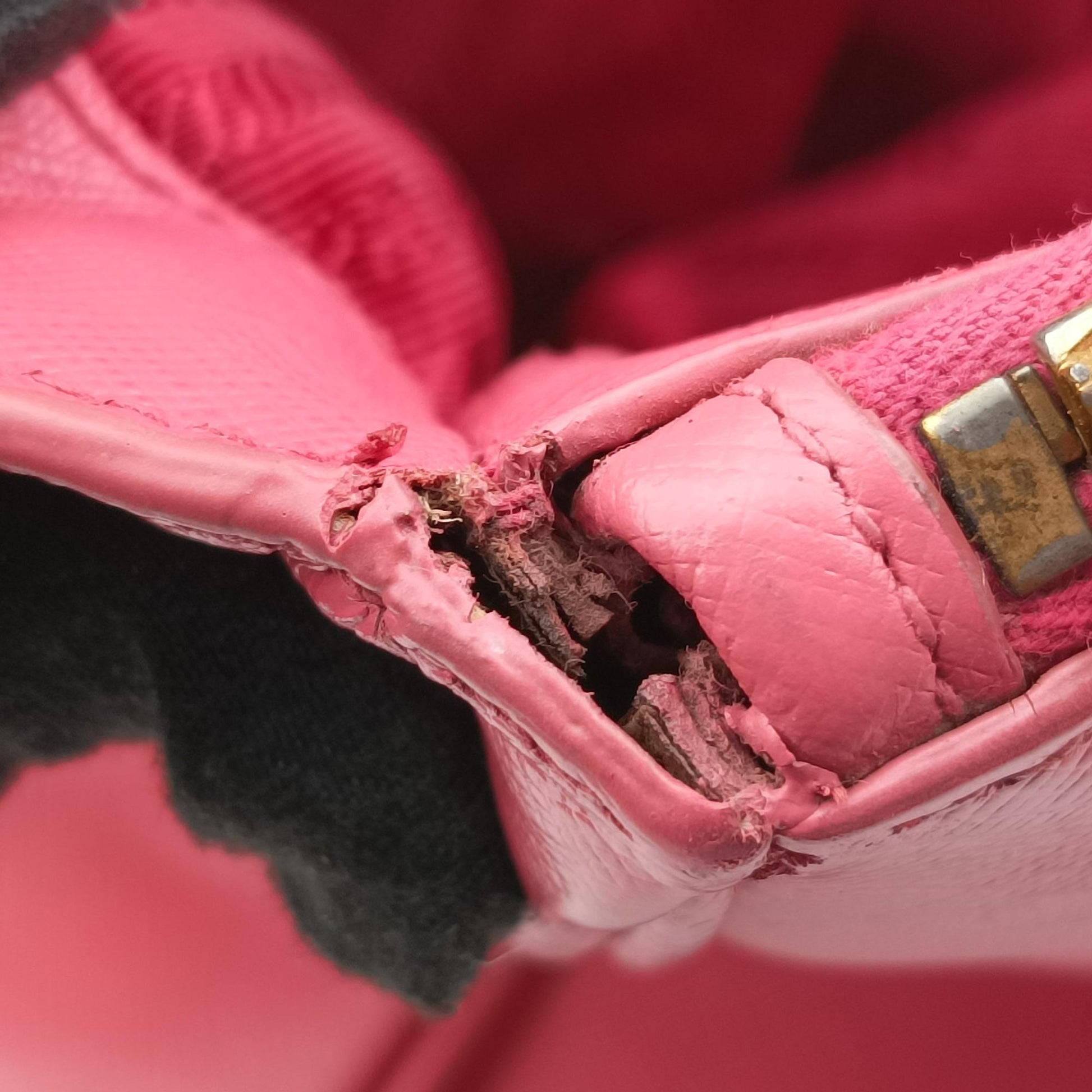 Galleria Pink SAFFIANO Leather BN1801 58/L 173ガレリア ピンク サフィアーノレザー BN1801 58/L 173