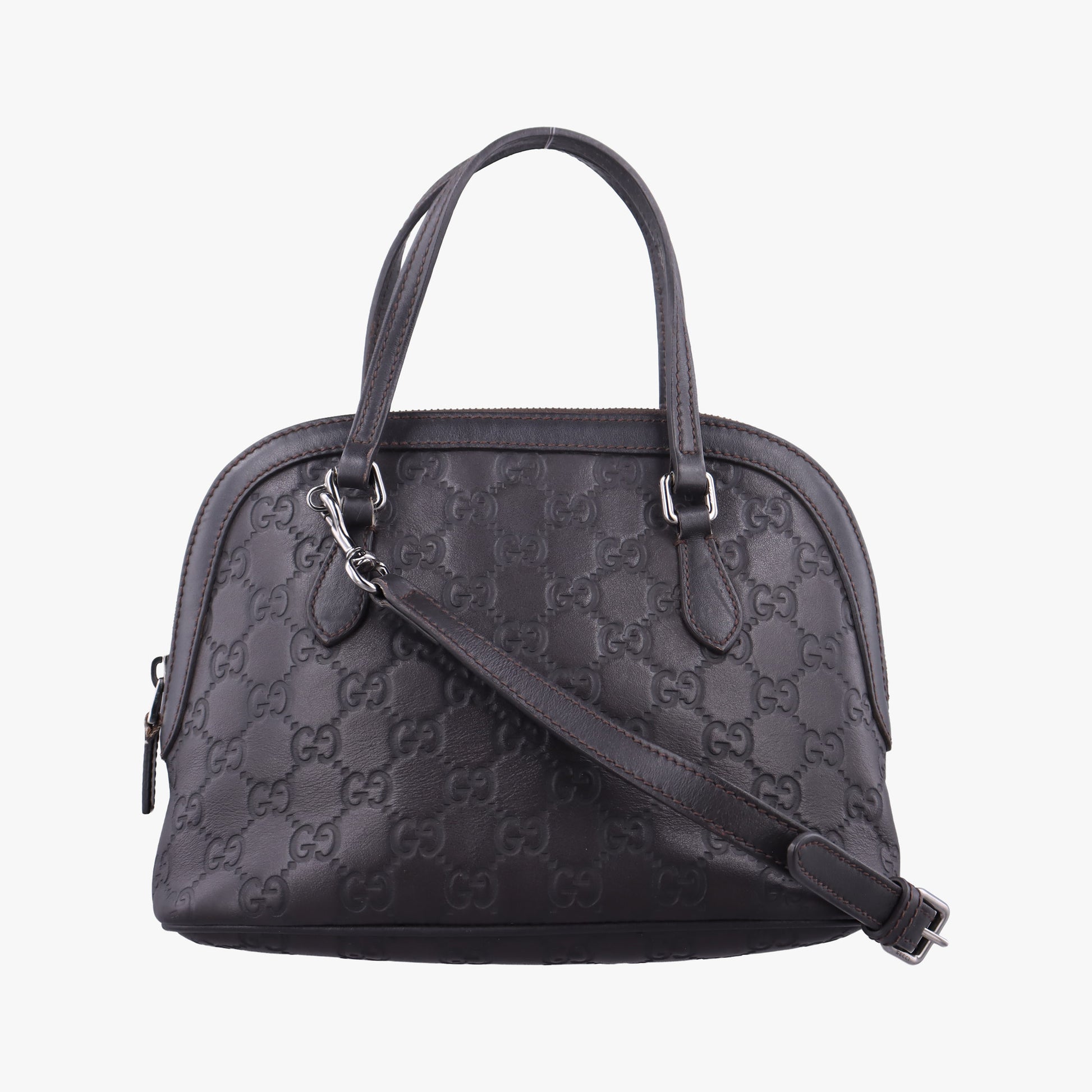 Microguccissima dome Black Leather 341504 I020191728マイクログッチシマ ブラック レザー 341504 I020191728