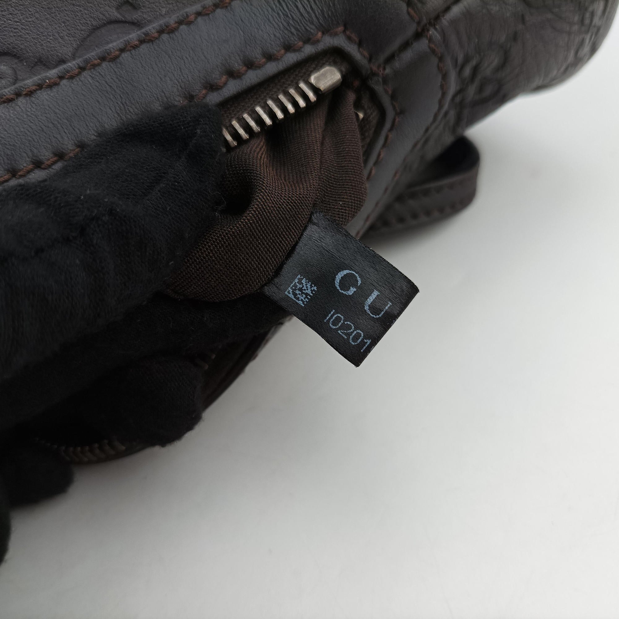 Microguccissima dome Black Leather 341504 I020191728マイクログッチシマ ブラック レザー 341504 I020191728