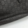 Microguccissima dome Black Leather 341504 I020191728マイクログッチシマ ブラック レザー 341504 I020191728