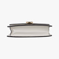 Pre-owned Gucci Sylvie Ivory×Navy×Red Leather 494646 shoulderbag | stylenewstar