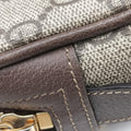 Ophidia Brown PVC coated canvas×Leather 517076 H024289654オフィディア ブラウン PVCコーティングキャンバス×レザー 517076 H024289654