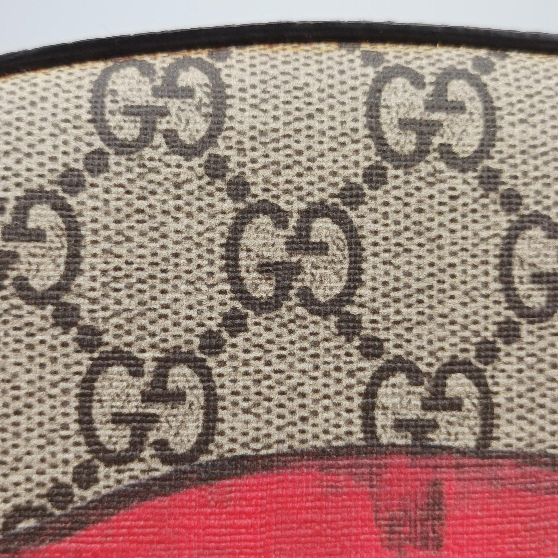 GG Supreme Bosco dog print Beige×Multicolour PVC coated canvas 495621 I023614480GGスプリームボスコ 犬プリント ベージュ×マルチカラー PVCコーティングキャンバス 495621 I023614480