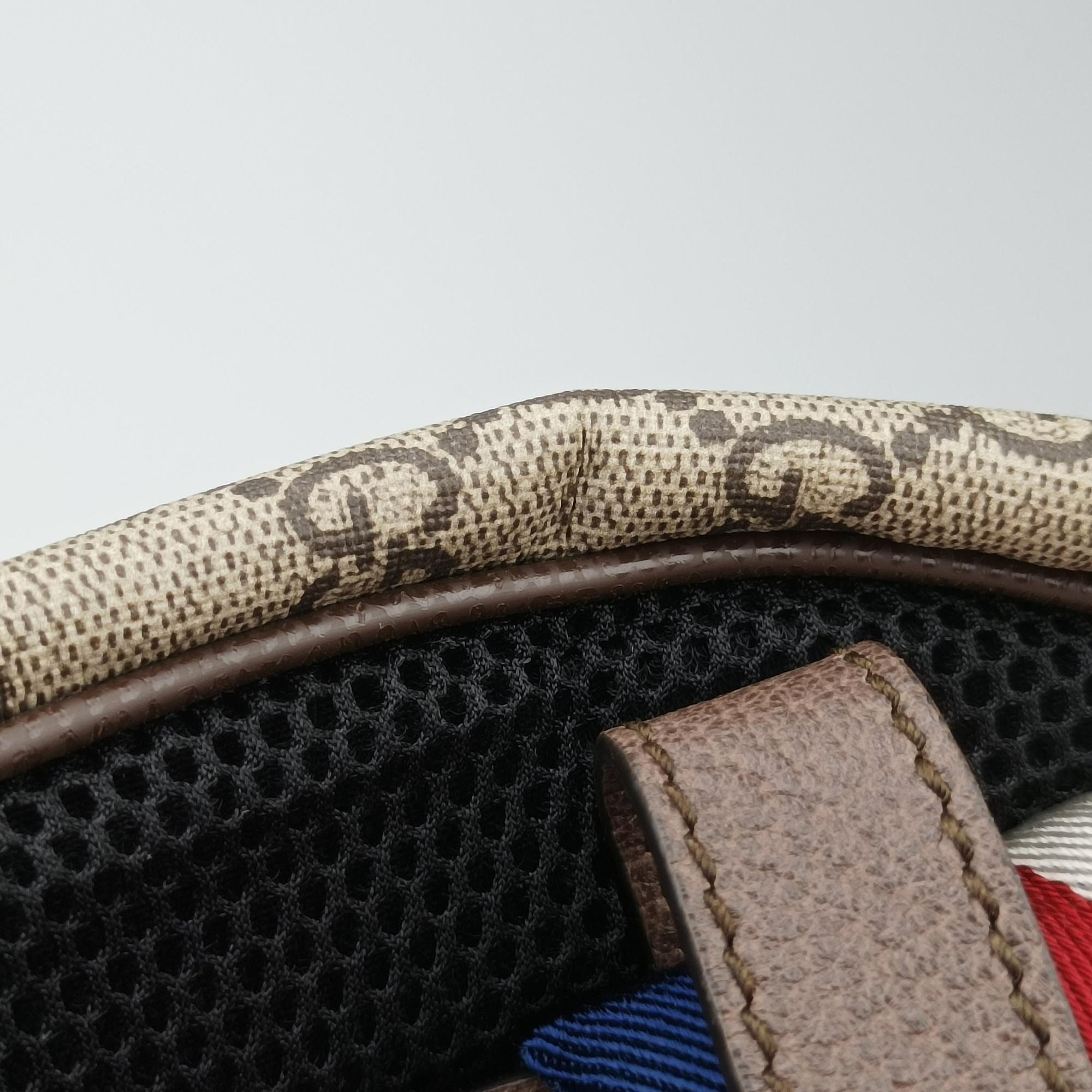 GG Supreme Bosco dog print Beige×Multicolour PVC coated canvas 495621 I023614480GGスプリームボスコ 犬プリント ベージュ×マルチカラー PVCコーティングキャンバス 495621 I023614480