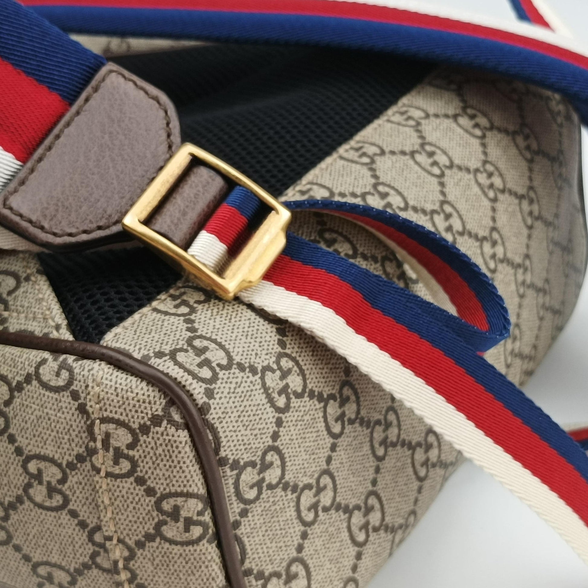 GG Supreme Bosco dog print Beige×Multicolour PVC coated canvas 495621 I023614480GGスプリームボスコ 犬プリント ベージュ×マルチカラー PVCコーティングキャンバス 495621 I023614480
