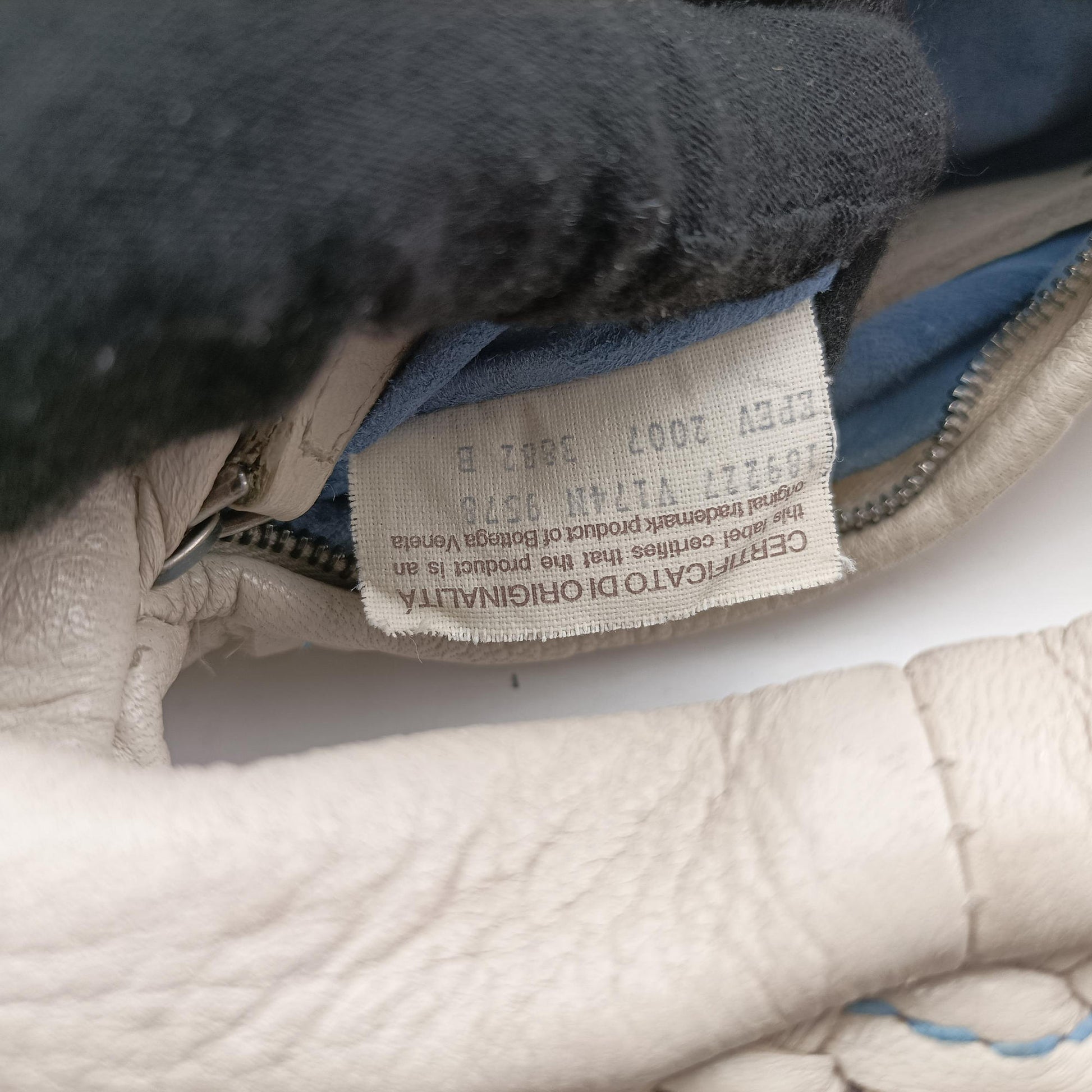 Mini Dune Veneta Hobo Grey leather 189227 V174N 9578 EPEV 2007 3882 Bミニ デューン ヴェネタ ホーボー グレー レザー 189227 V174N 9578 EPEV 2007 3882 B