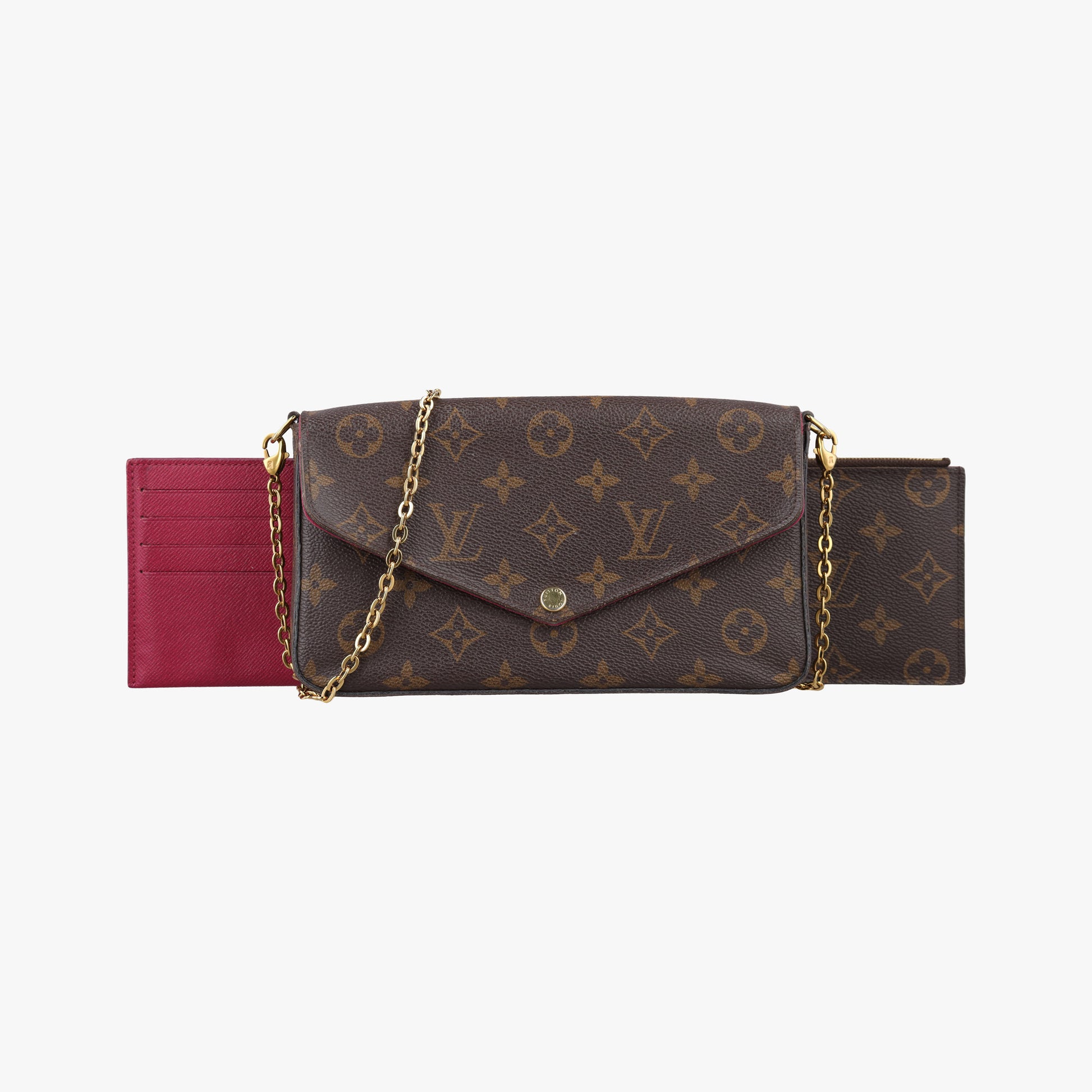 Pochette Felicie Brown Monogram Canvas M61276 CA4106ポシェット フェリシー モノグラム/ブラウン モノグラムキャンバス M61276 CA4106