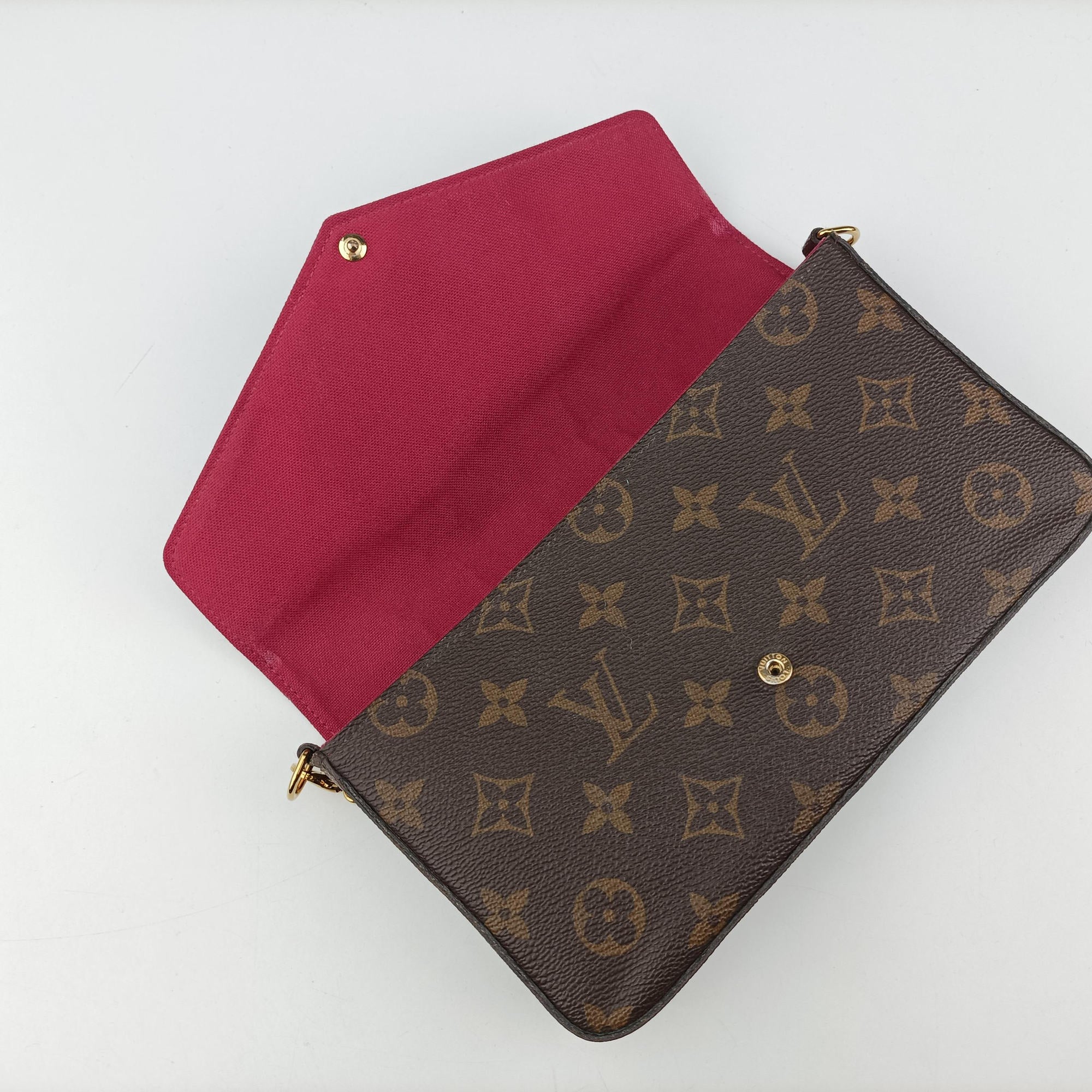 Pochette Felicie Brown Monogram Canvas M61276 CA4106ポシェット フェリシー モノグラム/ブラウン モノグラムキャンバス M61276 CA4106