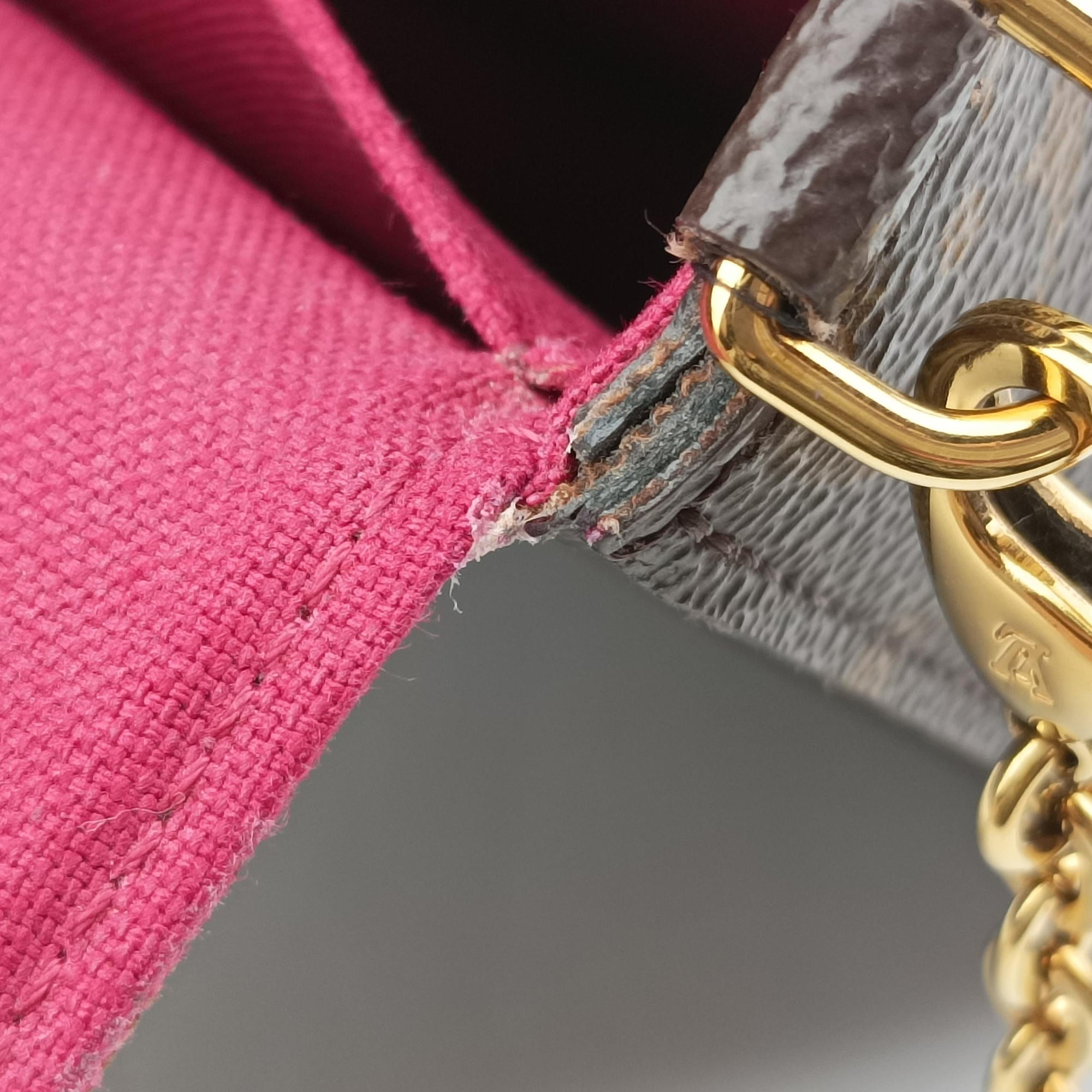 Pochette Felicie Brown Monogram Canvas M61276 CA4106ポシェット フェリシー モノグラム/ブラウン モノグラムキャンバス M61276 CA4106