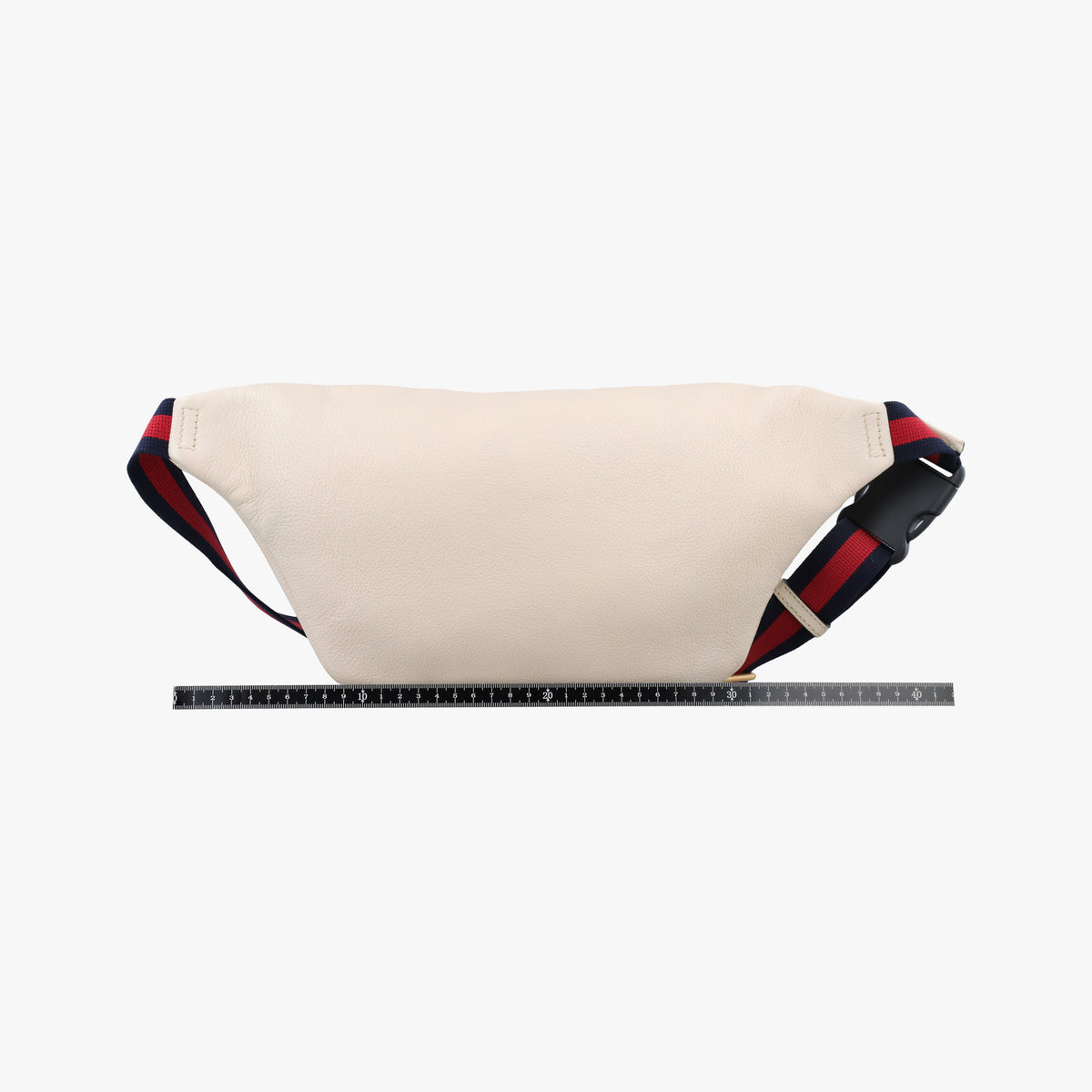 Vintage Gucci Print White Leather 530412 bum bag/waist bag | stylenewstar