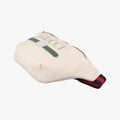 Vintage Gucci Print White Leather 530412 bum bag/waist bag | stylenewstar