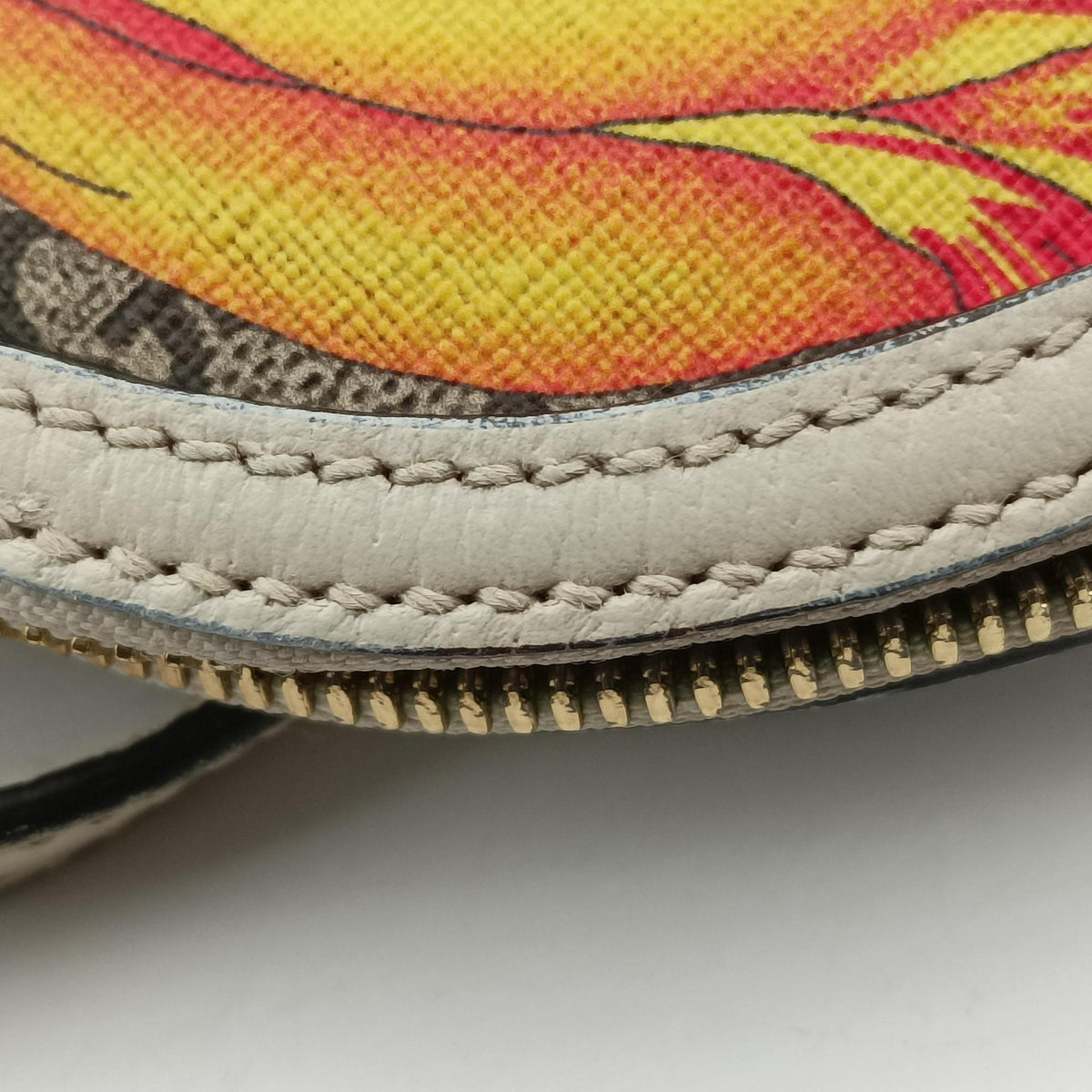 Ophidia beige×multi PVC coated canvas×leather 499621 H031073054オフィディア ベージュ×マルチ PVCコーティングキャンバス×レザー 499621 H031073054