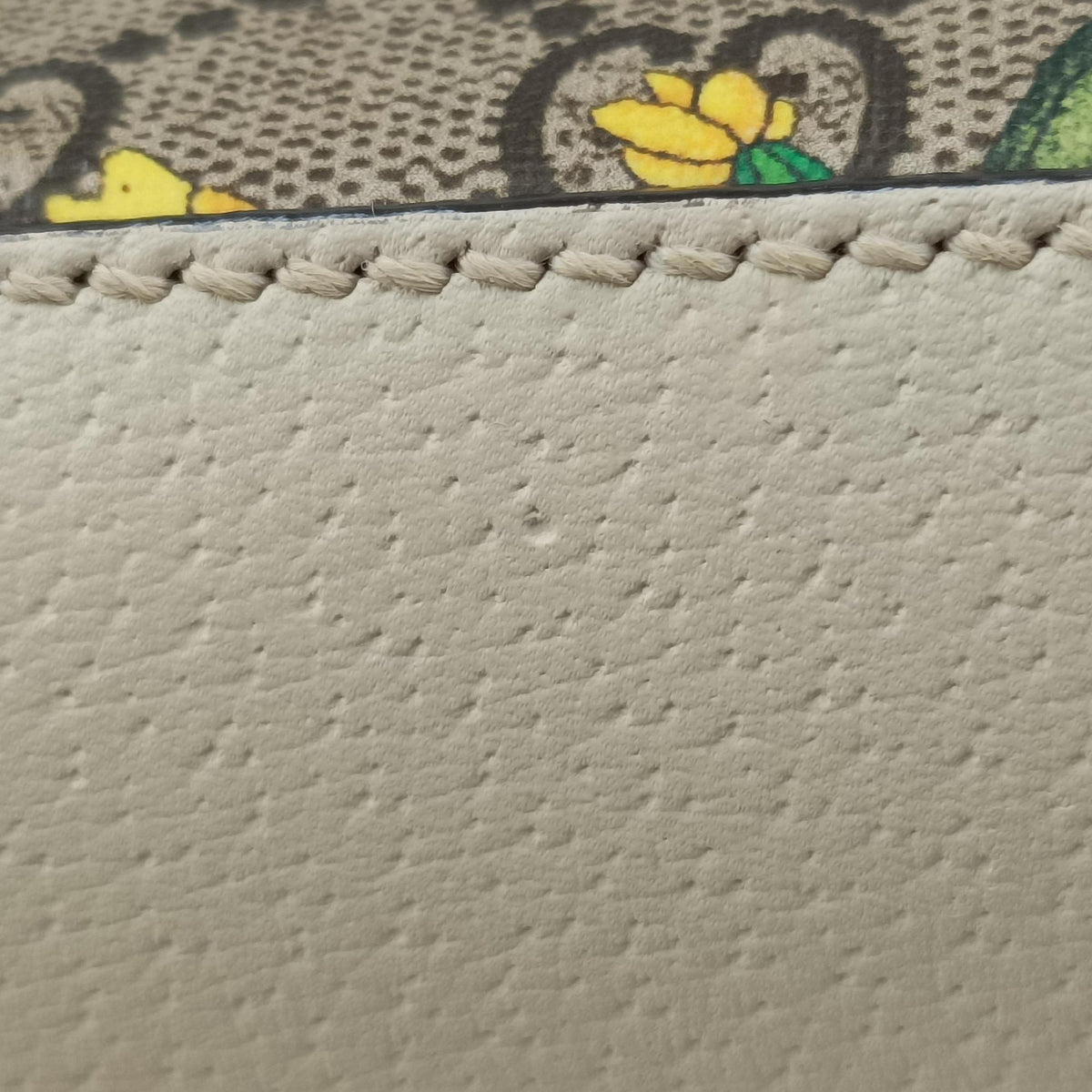 Ophidia beige×multi PVC coated canvas×leather 499621 H031073054オフィディア ベージュ×マルチ PVCコーティングキャンバス×レザー 499621 H031073054