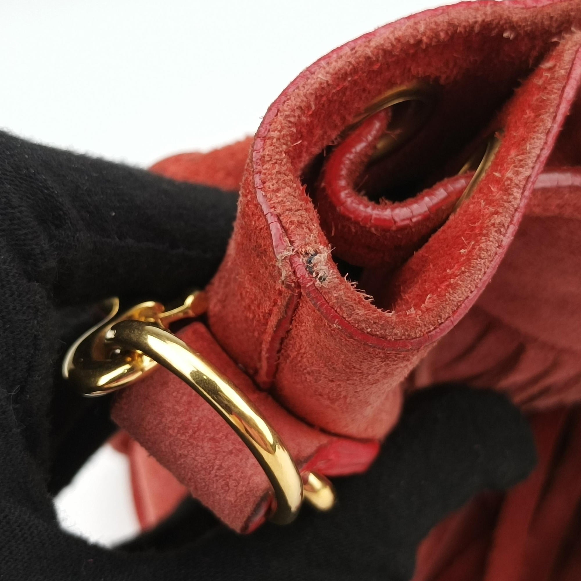 Fringe Red suede 372453 PMR372453.0215フリンジ レッド スエード 372453 PMR372453.0215