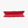 Pre-owned Christian Dior Cannage New Lock Red lambskin  shoulderbag | stylenewstar
