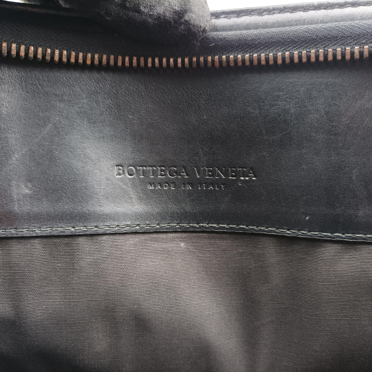 Pre-owned Bottega Veneta Intrecciato Black lambskin  handbag | stylenewstar