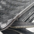 Pre-owned Bottega Veneta Intrecciato Black lambskin  handbag | stylenewstar