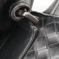 Pre-owned Bottega Veneta Intrecciato Black lambskin  handbag | stylenewstar