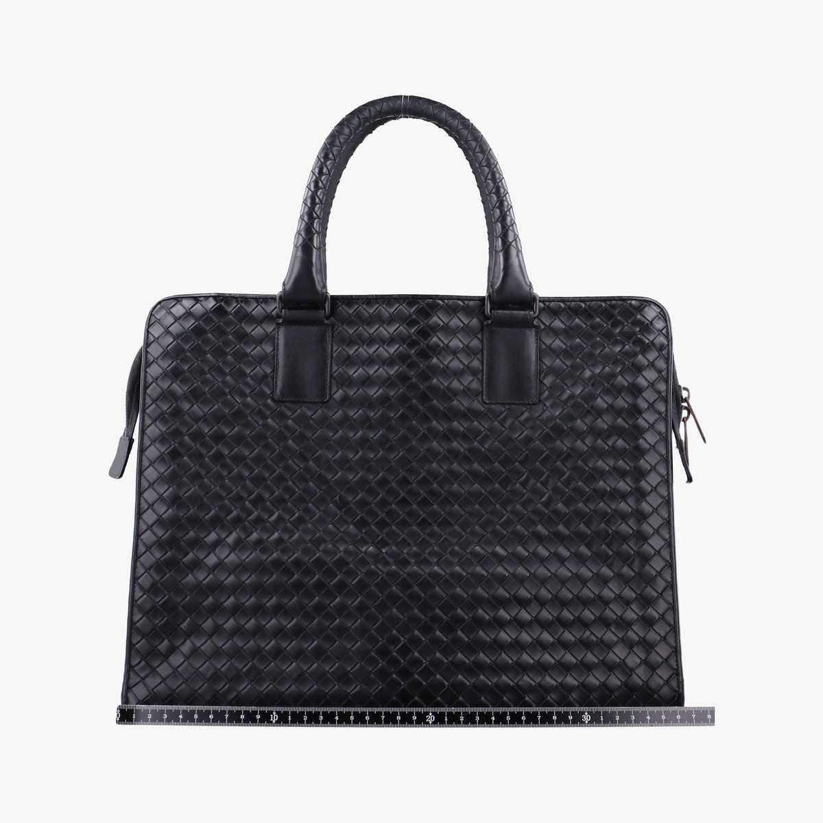 Pre-owned Bottega Veneta Intrecciato Black lambskin  handbag | stylenewstar
