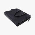 Pre-owned Bottega Veneta Intrecciato Black lambskin  handbag | stylenewstar