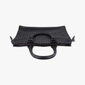 Pre-owned Bottega Veneta Intrecciato Black lambskin  handbag | stylenewstar