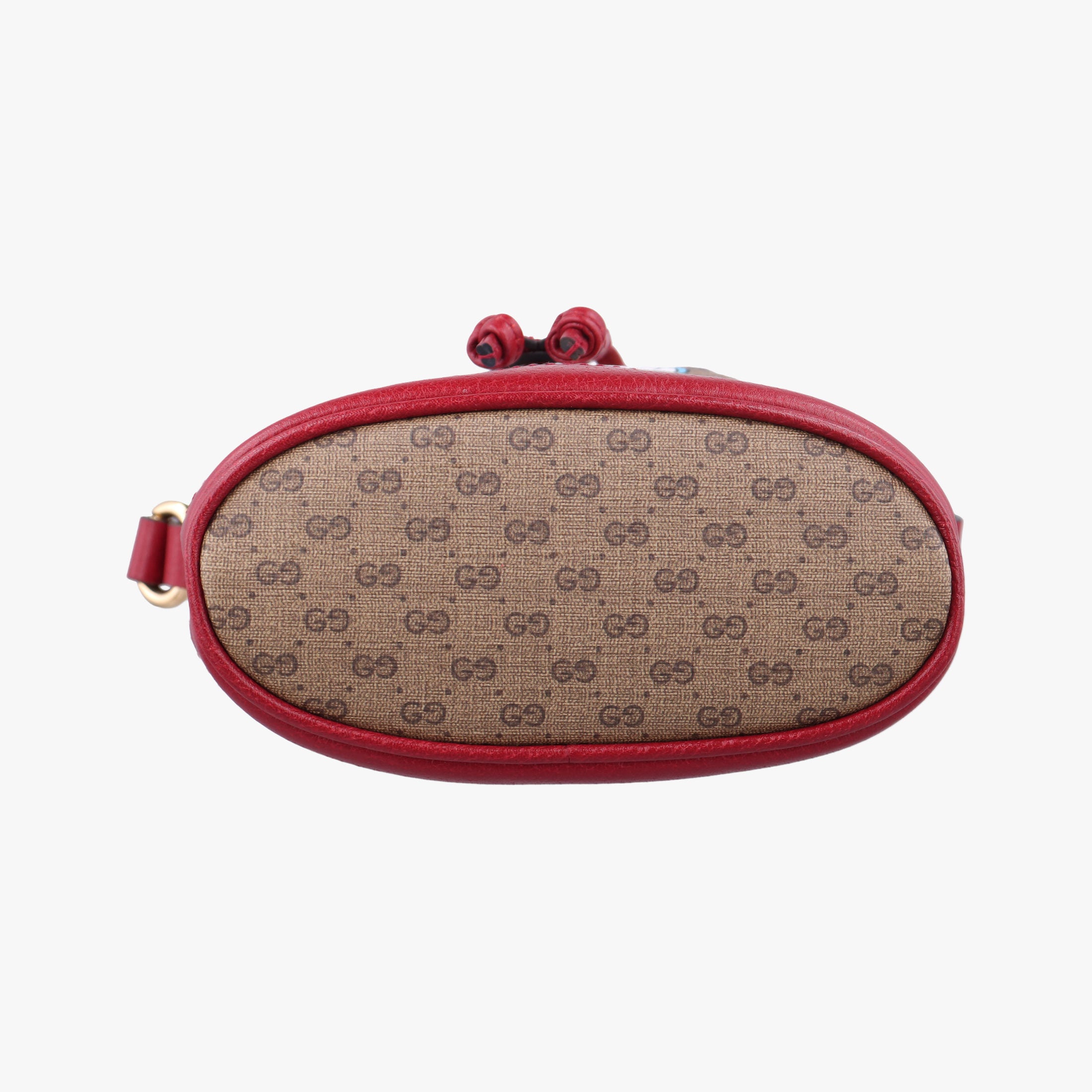 Doraemon collaboration Beige×Bordeaux×Multicolor PVC coated canvas×leather 647801 D034208203ドラえもんコラボ ベージュ×ボルドー×マルチカラー PVCコーティングキャンバス×レザー 647801 D034208203