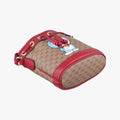 Doraemon collaboration Beige×Bordeaux×Multicolor PVC coated canvas×leather 647801 D034208203ドラえもんコラボ ベージュ×ボルドー×マルチカラー PVCコーティングキャンバス×レザー 647801 D034208203