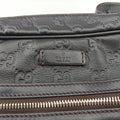 GG Imprime Messenger Black Leather 201448 G011880602GGインプリメ メッセンジャー ブラック レザー 201448 G011880602
