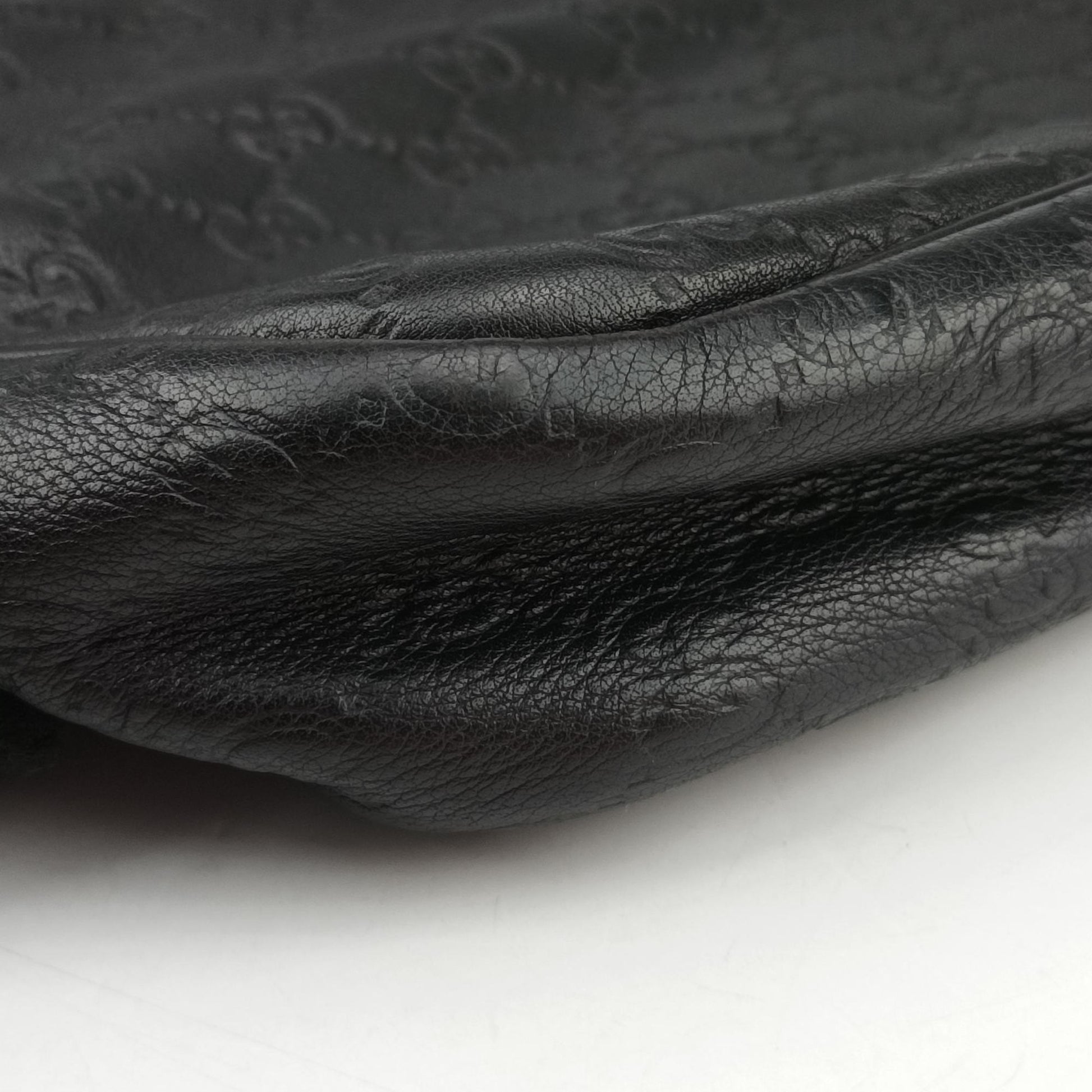 GG Imprime Messenger Black Leather 201448 G011880602GGインプリメ メッセンジャー ブラック レザー 201448 G011880602