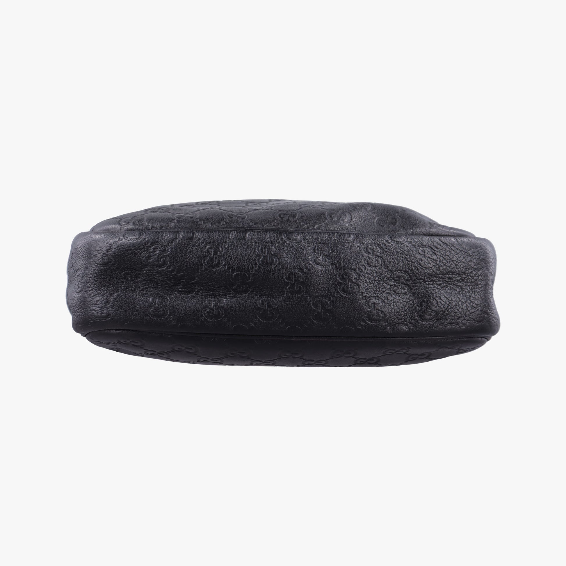 GG Imprime Messenger Black Leather 201448 G011880602GGインプリメ メッセンジャー ブラック レザー 201448 G011880602