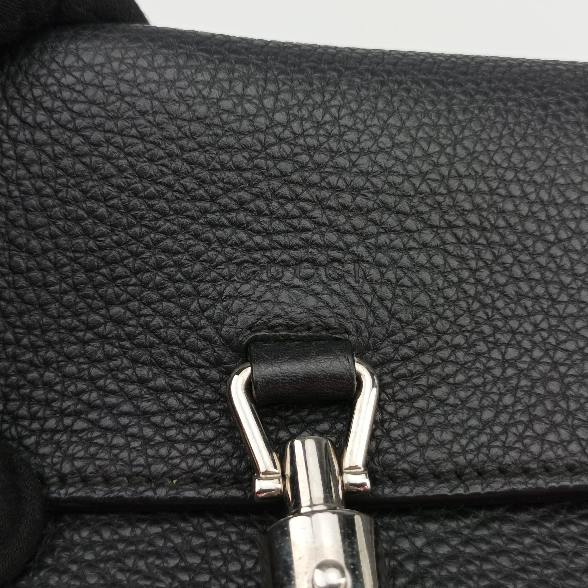 New Jackie Black Leather 362971 H016988767ニュージャッキー ブラック レザー 362971 H016988767