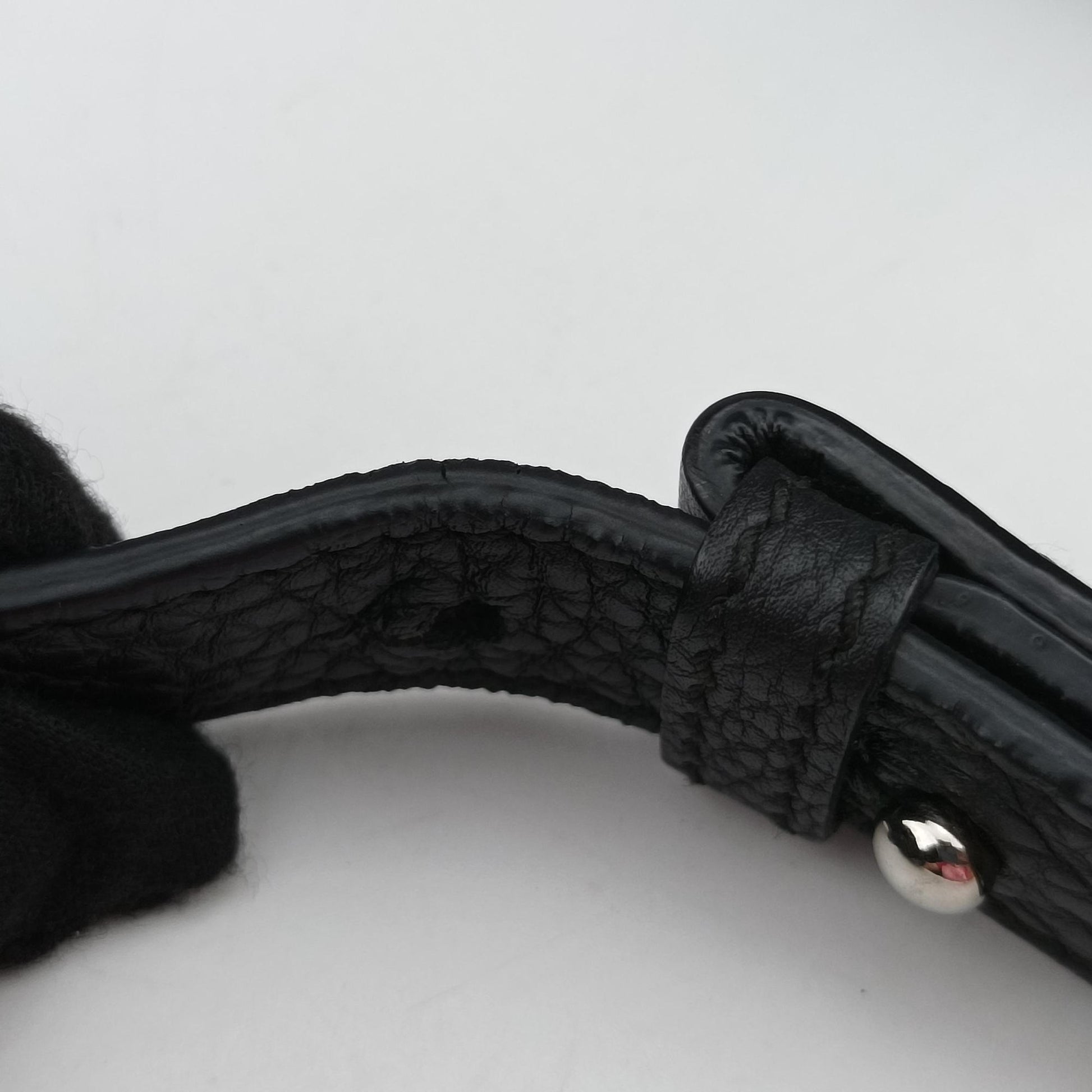 New Jackie Black Leather 362971 H016988767ニュージャッキー ブラック レザー 362971 H016988767