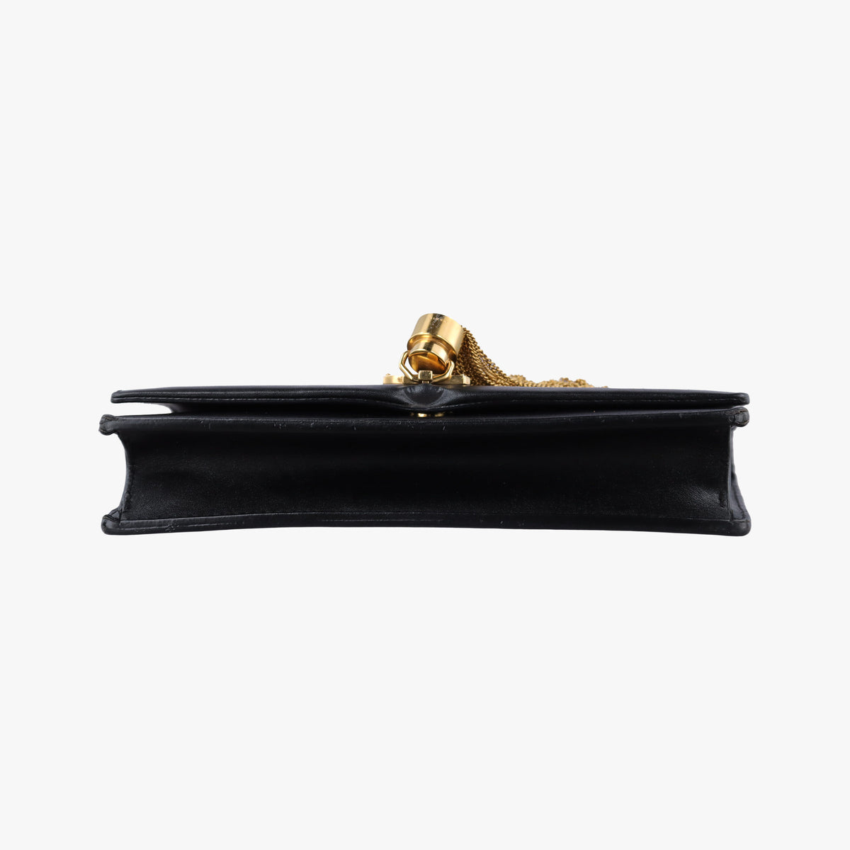 Pre-owned Yves Saint Laurent KATE Black Leather 452159 shoulderbag | stylenewstar