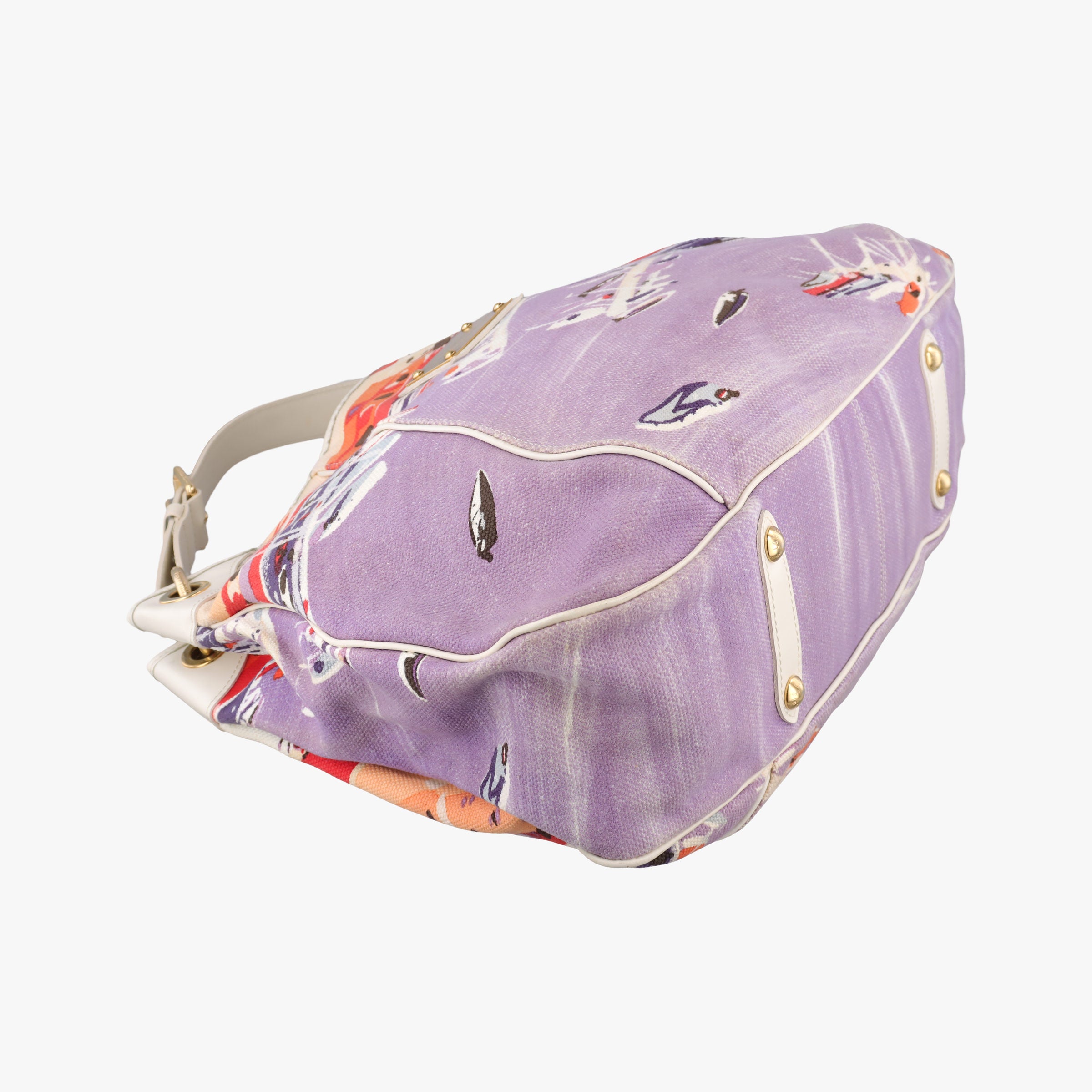 Pre-owned Louis Vuitton Galliera Riviera GM multicolor Canvas M95805 handbag | stylenewstar