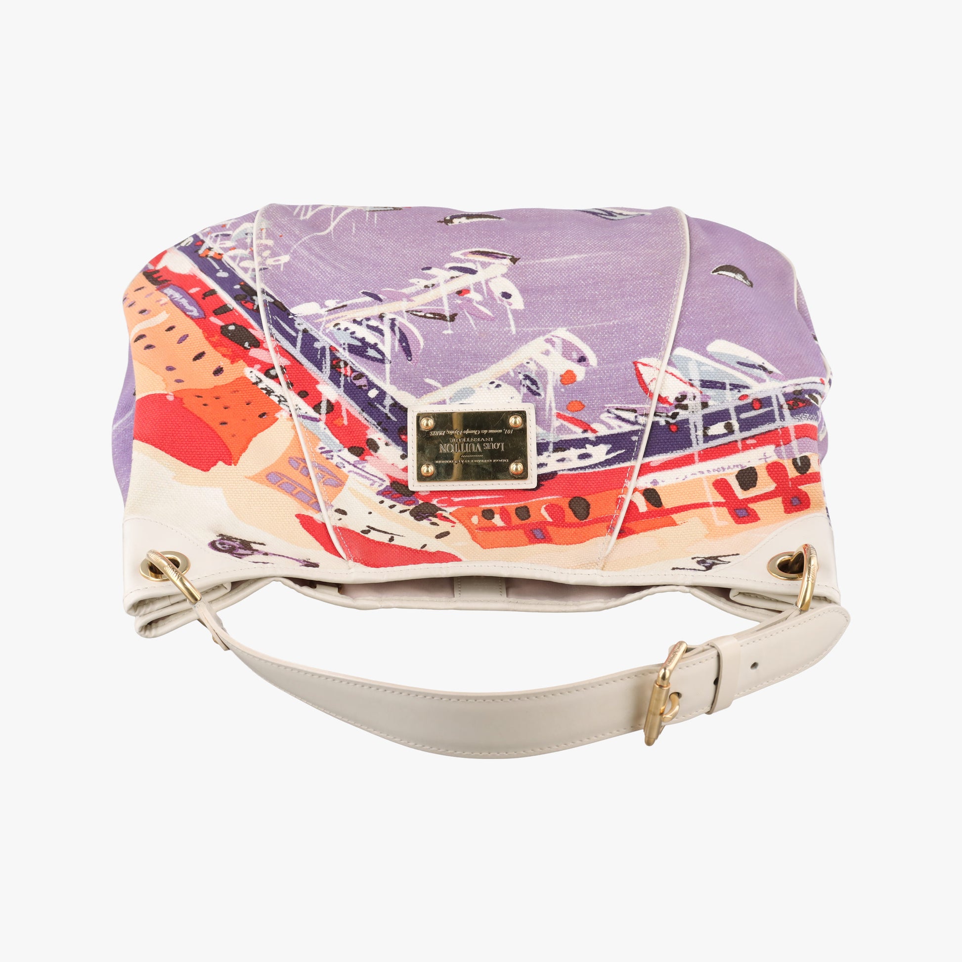Pre-owned Louis Vuitton Galliera Riviera GM multicolor Canvas M95805 handbag | stylenewstar