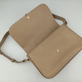Pre-owned Yves Saint Laurent Y Ligne Camel Leather 247695 shoulderbag | stylenewstar