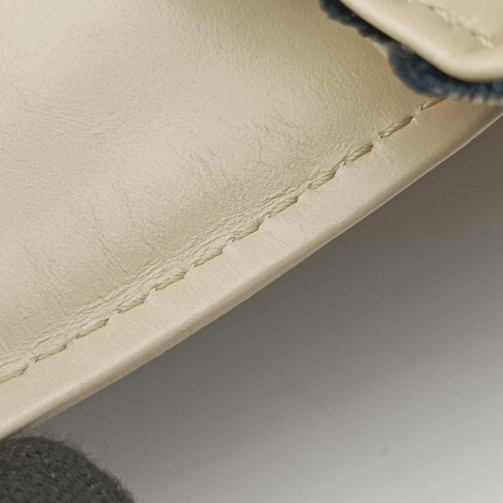 Dolly Black x White x Multicolor Cotton ×Velvetx Leather M95194 BA0046ドリー ブラック×ホワイト×マルチカラー コットン×ベルベット×レザー M95194 BA0046