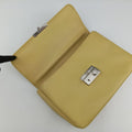 Small Sound Flap Yellow SAFFIANO Leather BN2485 31/Aスモール サウンド フラップ イエロー サフィアーノレザー BN2485 31/A