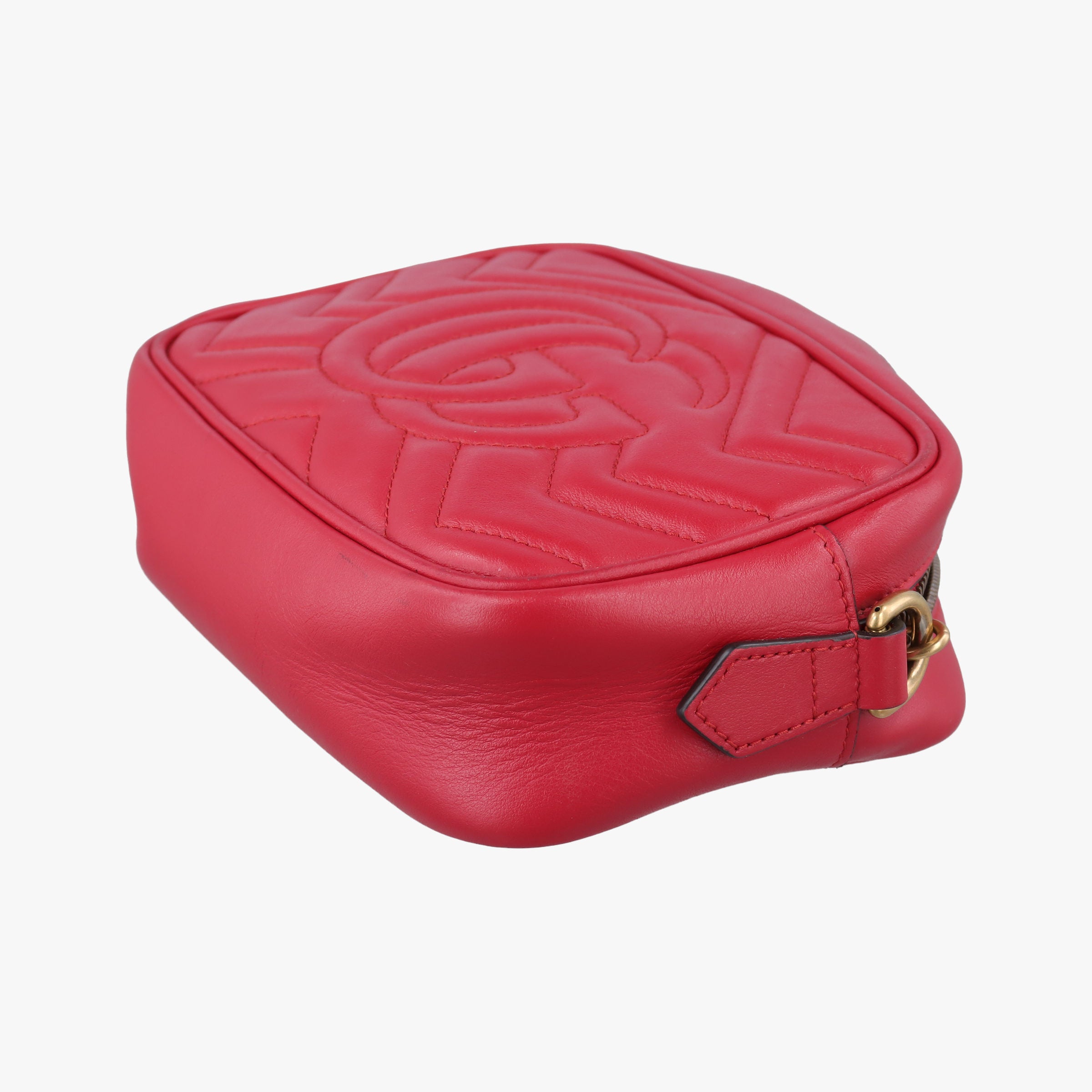 GG Marmont Red Leather 448065 I025454201GGマーモント レッド レザー 448065 I025454201