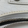 Pre-owned Balenciaga Le Cagole White lambskin  shoulderbag | stylenewstar