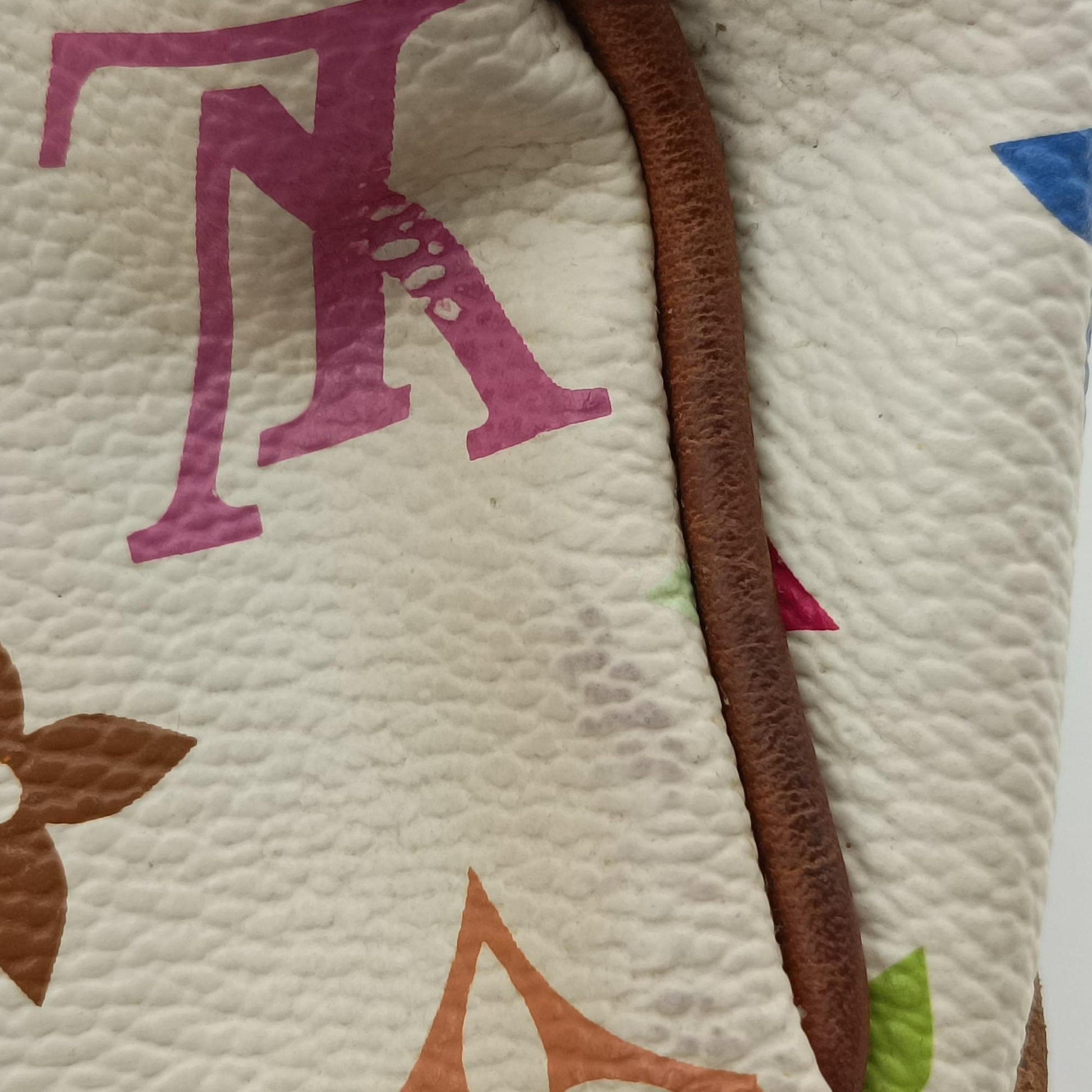 COURTNEY　MM white Monogram Multicolor M45641 Lot number unknownコートニーMM ブロン モノグラム マルチカラー M45641 製番不明