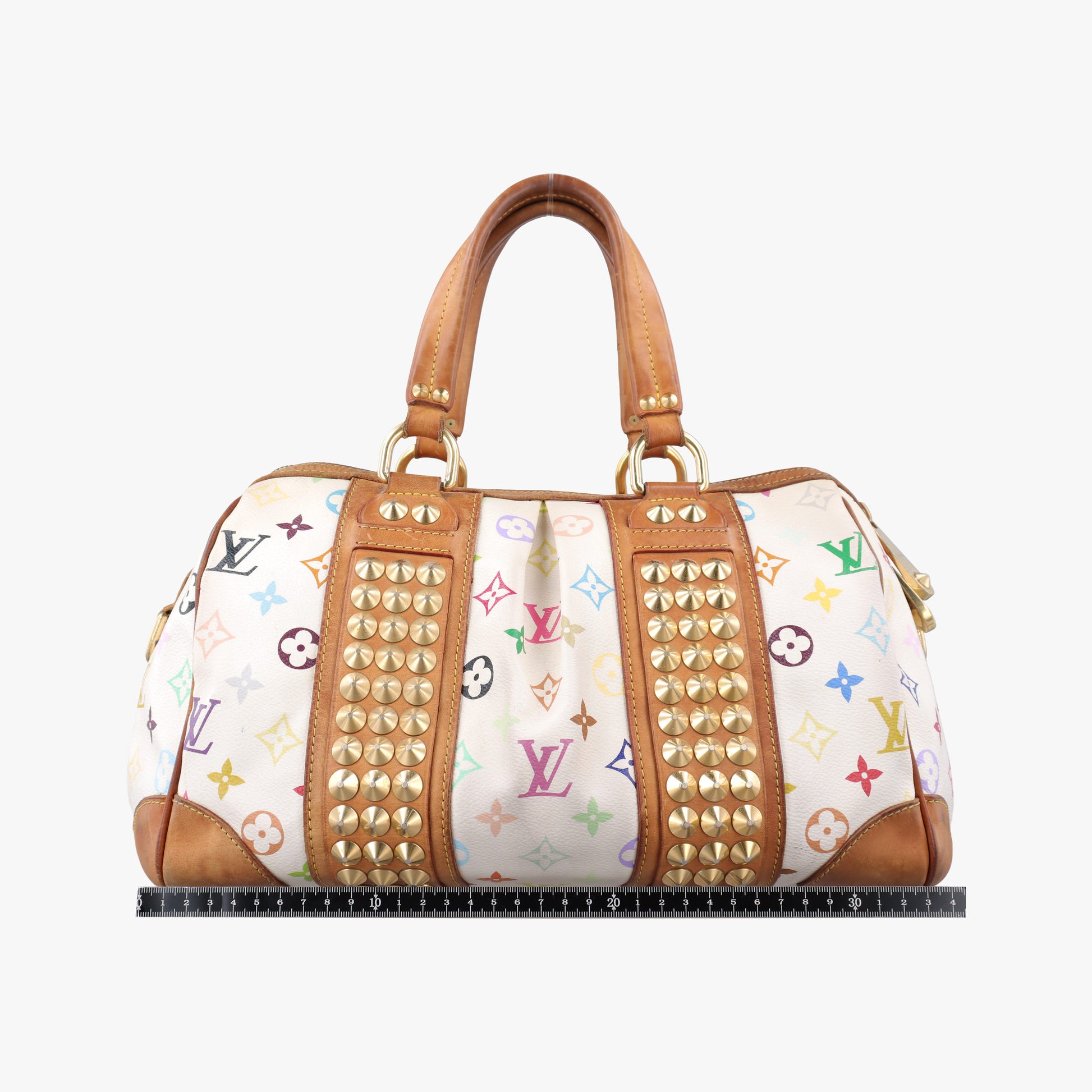 COURTNEY　MM white Monogram Multicolor M45641 Lot number unknownコートニーMM ブロン モノグラム マルチカラー M45641 製番不明
