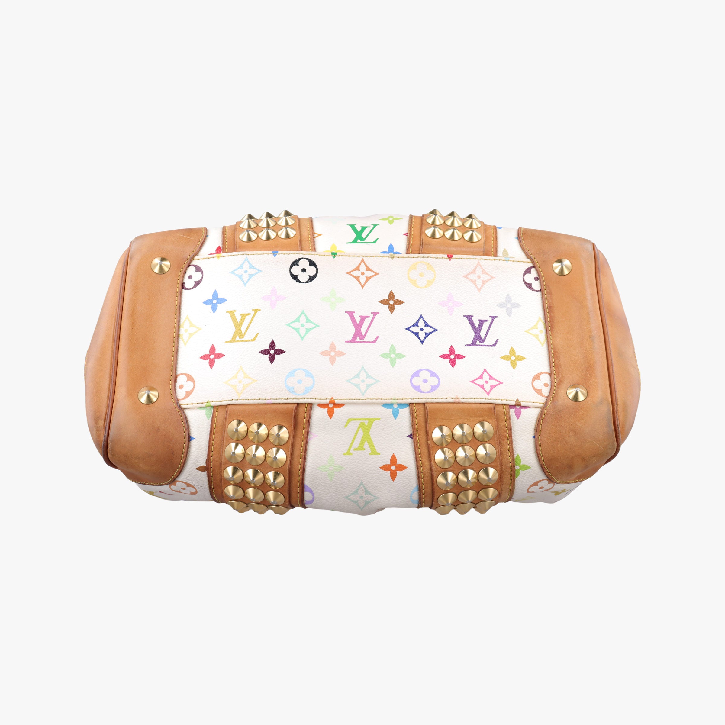 COURTNEY　MM white Monogram Multicolor M45641 Lot number unknownコートニーMM ブロン モノグラム マルチカラー M45641 製番不明