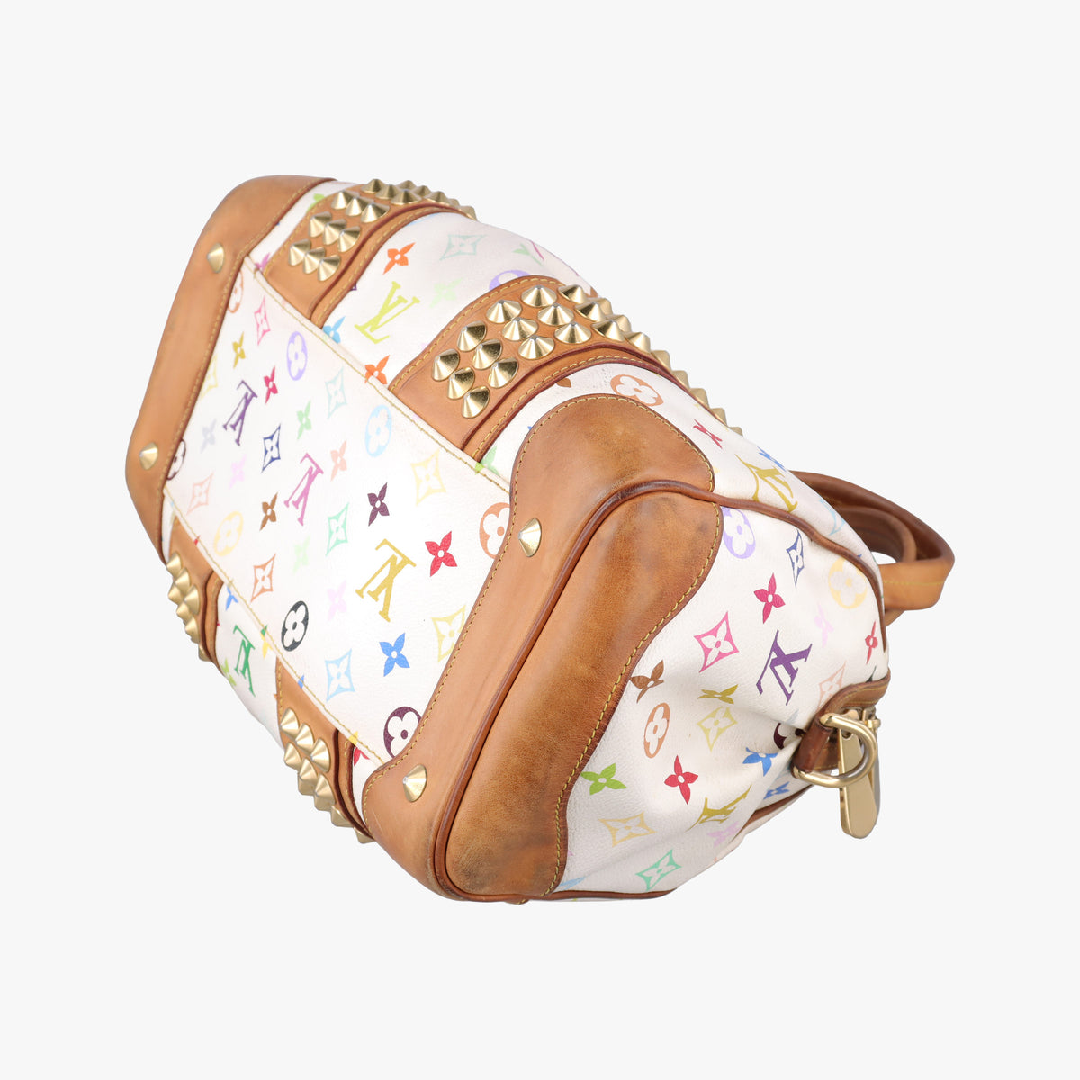 COURTNEY　MM white Monogram Multicolor M45641 Lot number unknownコートニーMM ブロン モノグラム マルチカラー M45641 製番不明